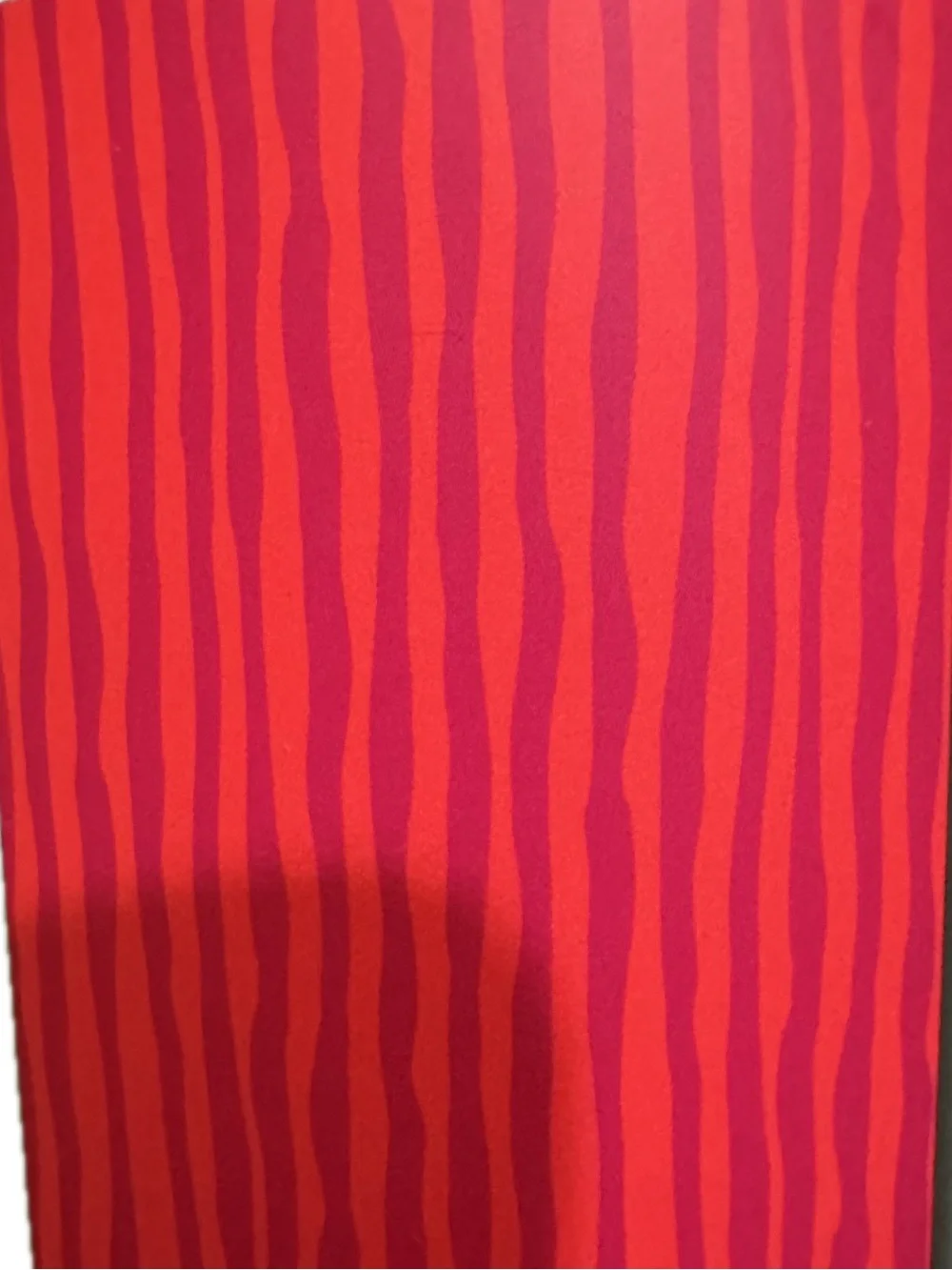 ORANGE PINK STRIPED DESTINATION 50”x60” PLUSH VACAY THROW SUMMER TORY BURCH VIBE